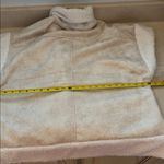 Wonderly  NWT Cozy Tan and Cream Sherpa Cardigan faux suede vest coat neutral Photo 5