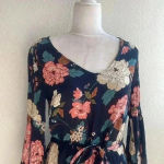 Billabong  Always Love Floral Mini Dress Sz‎ S Photo 2