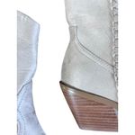 Billini Suede Cowboy Ankle Boots Size 6 Photo 3