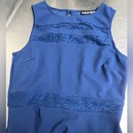 Paper Dolls Paper Doll Blue Doll with Lace Trim - Size Medium - VGUC Photo 3