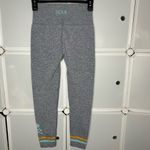 SoulCycle SOUL BY  Seamless Skull Jacquard Tight Grey Blue Size Small Photo 4