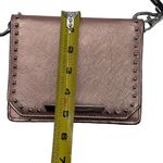 Rebecca Minkoff Authentic Rose Gold Wristlet or Crossbody with silver studs Photo 6