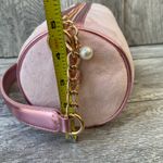 Juicy Couture | Blush Pink Barrel Bag with Pearl & Rhinestone Logo Photo 4