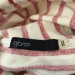 Gibson women’s large striped cowlneck sweatshirt Photo 3