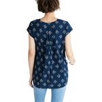 Madewell  Skylight Side-Tie Top in Flowerstamp Size XS Photo 1