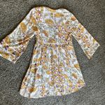 Maaji  Boho Floral Long Sleeve Mini Dress Size S Photo 8