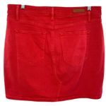 Sanctuary Rio Red Denim Mini Skirt Photo 1