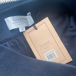 NWT LA LIGNE Crochet Stitch Knit Skirt Navy Cream Blue Size XS Photo 1