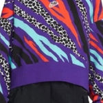 Nike Sportswear Airloom Fleece Sweatshirt Purple Size L Photo 0