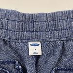 Old Navy  Blue Chambray Linen Blend Pull On Shorts M Photo 1