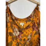 Moulinette Soeurs Cara Cara Silk Smocked Cold Shoulder Midi Dress Sz 6 Floral Photo 6