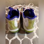 Nike  Air Max White and Purple Athletic Shoes Modern Design athleisure running Photo 8