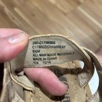 White Mountain Cliffs by  Tan Cutout Leather Sandals Size 8 1/2 Photo 2