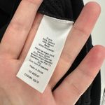 Talbots Black Cotton Blend Pleated Back Open Front Casual Knit Cardigan Size XL Photo 5