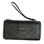 Relic  by Fossil Black Faux Leather Chevron Wristlet Wallet Photo 0