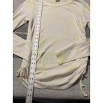 PINK - Victoria's Secret  Tie Dye Thermal Long Sleeve Ruched Shirt Top Women's L Photo 1