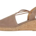 Toni Pons Espadrille Tremp Taupe Wedge Sandals Taupe Size 10 NWT Tan Photo 3
