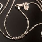 SAMUEL B Sterling Silver Popcorn Necklace Oxidized Caviar Chain 20” NWT Photo 4