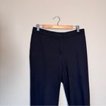 Eileen Fisher  Black Casual Straight Leg Trouser Dress Pants Womens M Classic Photo 1