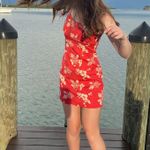 Wild Fable Red Summer Dress Photo 6