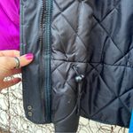 Vintage 80s RA Sports purple black peplum winter ski coat MEDIUM? Photo 5