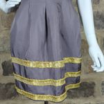 Twelve Dress Woman's Small‎ Silk Beaded Gray Party Steampunk Gothic Formal Photo 3