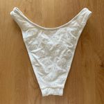 Wild Fable  Pointelle V-Front Extra Cheeky Extra High-Leg Bikini Bottom L Photo 1