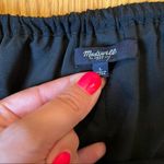 Madewell uptown slip skirt black size large Photo 3