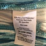 Terra & Sky  Biker Shorts Size 3X 24W- 26W Polyester Spandex Pull On  Womens NWOT Photo 5