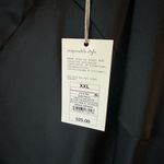 NWT A New Day Black satin relaxed fit slip dress with slit Size XXL Photo 4