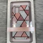 π Pretty Case Club Marble & Line IPhone 12 Case Pink Photo 0