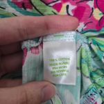 Lilly Pulitzer  Cassie Mint Spike the Punch Print Bateau Neck Mini Dress Size XS Photo 4