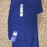 Cherokee  NWT scrub pants flare leg drawstring front elastic back woman sz LARGE Photo 0