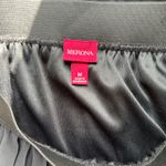 Merona Black Pleated Midi A-Line Skirt Photo 5