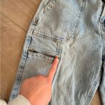 Habitual  Highrise Straight Leg Cargo Style Jeans Photo 3