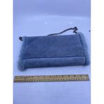 UGG  Australia Unique Hand Warmer Purse Blue Suede Shoulder Bag Photo 2