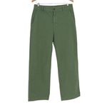 American Giant Women's Wide Leg Pant Size Utility Pants Workwear Made in USA Green Photo 1