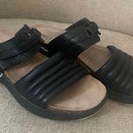 Naot Vesta Black 2 Strap Adjustable Slide Sandal Women's, S83 Size 9.5 Photo 0