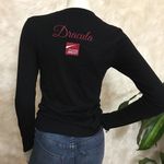 Boutique Thirsty Dracula Long sleeve comfy Tee Photo 3