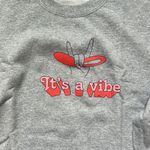 Its a Vibe Crew Neck Gray Size L Photo 1