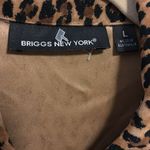 Briggs New York  ANIMAL PRINT SHACKET SIZE LARGE Photo 2