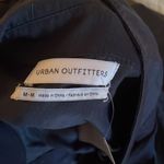 Urban Outfitters Cute Navy Long Flowy Short Sleeve Blouse Top Photo 6