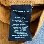 Who Wear What Shirt Womens Small Mustard Yellow Photo 6