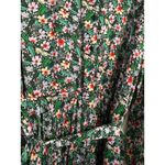 ON 34TH Floral Print Long Sleeve Midi‎ Dress Women's Plus Size 2XL XXL Black Photo 5