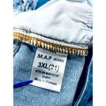 M.A.P The Most Attractive People Jeans Women's 3XL Blue Fringe Trim Distressed Size undefined Photo 6