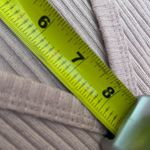 Glance light purple ribbed knit v neck mock wrap sleeveless blouse XS Photo 8