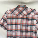 Lucky Brand  Pearl Snap Western Shirt Womens Sz S Y2K Rodeo Plaid Stretch Cowgirl Photo 5