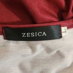 Zesica Long Sleeve Burgundy Floral Maxi Dress Size Large Wedding Guest Dress Red Photo 4