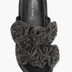 NEW AZALEA WANG Stillwater Slide Sandal (Women) 7.5M, BLACK Size 7.5 Photo 4