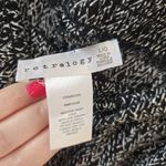 Women’s RETROLOGY Wide Leg Ankle Pants Paper Bag Waist Black & White Size Large Photo 1